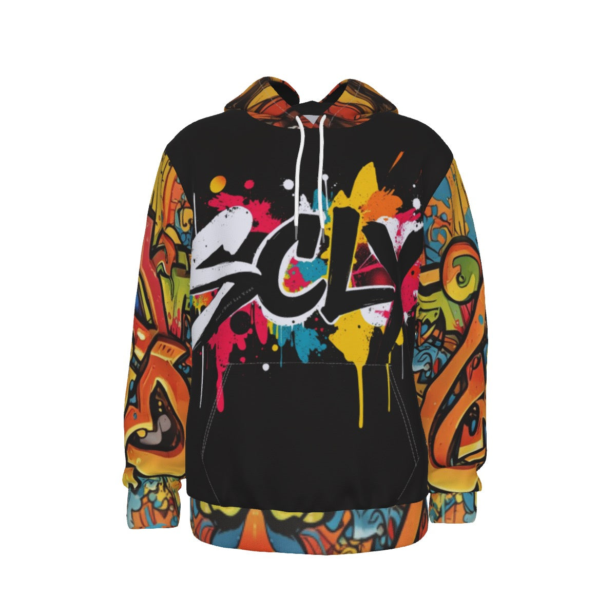 All-Over Print Men's Thicken Pullover Hoodie