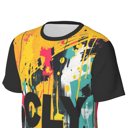 All-Over Print Men's O-Neck T-Shirt | 190GSM Cotton