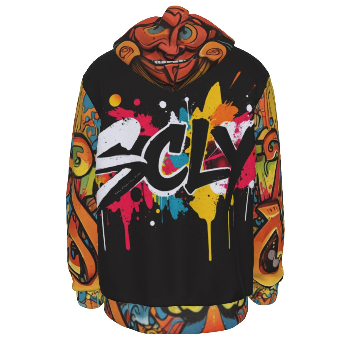 All-Over Print Men's Thicken Pullover Hoodie