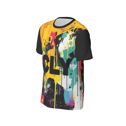 All-Over Print Men's O-Neck T-Shirt | 190GSM Cotton