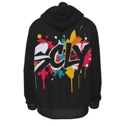 All-Over Print Men's Thicken Pullover Hoodie