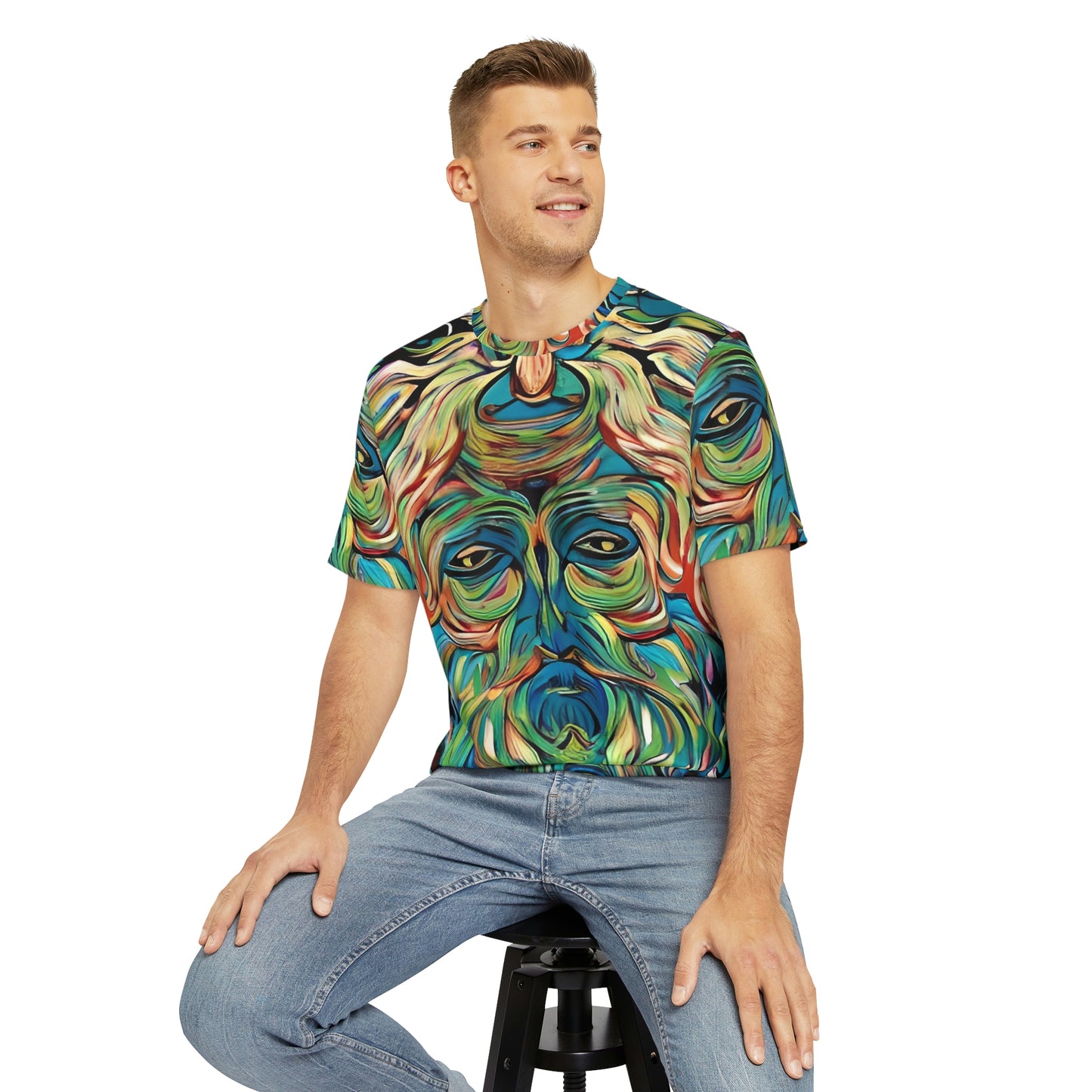 Men's Polyester Tee (AOP)